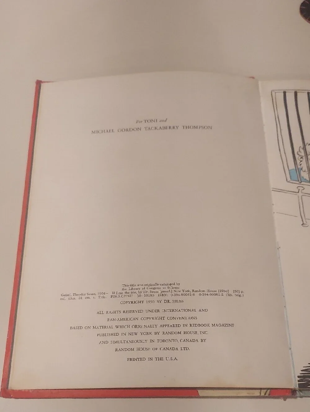 Dr. Seuss First Edition 